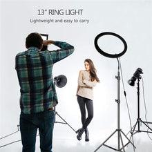 Load image into Gallery viewer, Dimmable LED Ring Light 8.6 inch Camera Ring light Tripod Stand