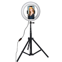 Load image into Gallery viewer, Dimmable LED Ring Light 8.6 inch Camera Ring light Tripod Stand