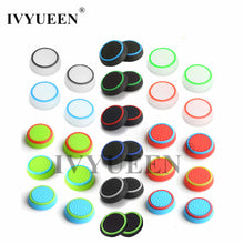 Load image into Gallery viewer, 4 Pcs Silicone Analog Thumb Stick Grips Cover for PS4,  PS3 Controller