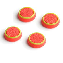 Load image into Gallery viewer, 4 Pcs Silicone Analog Thumb Stick Grips Cover for PS4,  PS3 Controller