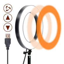 Load image into Gallery viewer, Dimmable LED Ring Light 8.6 inch Camera Ring light Tripod Stand